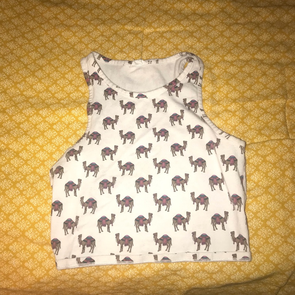 Gently used crop top